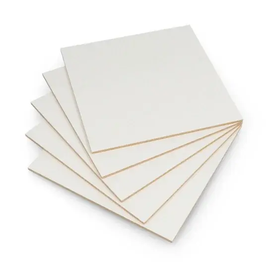 Bílá HDF deska - 3mm - 160x160mm - 5ks. Akční Nabídka