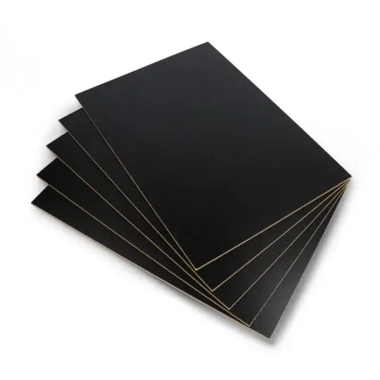 Pouze Dnes Černá HDF deska - 3mm - 210x297mm - 5ks.