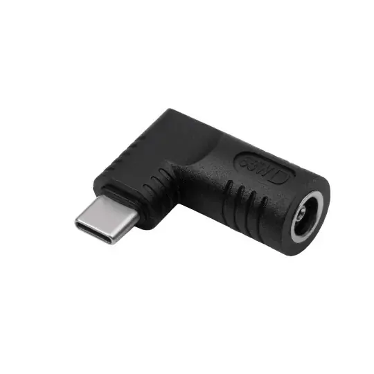 Tovární Cena Adaptér DC 6,5/4,4 mm + pin na USB Type-C - zásuvka pro AC adaptér - Akyga AK-ND-D04