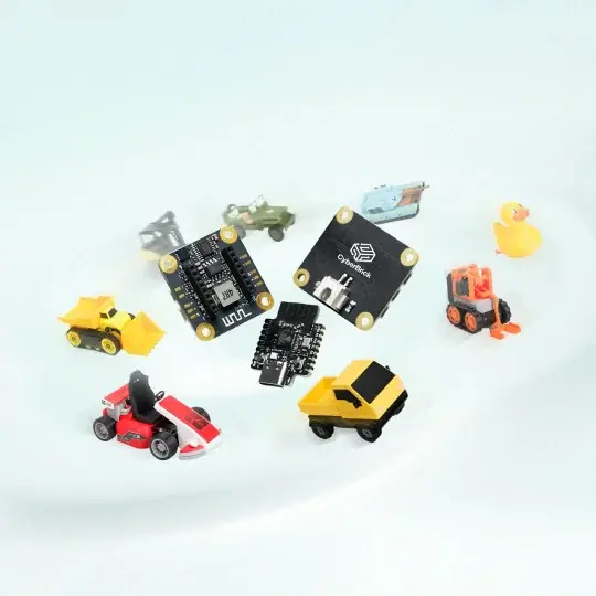 Autentický CyberBrick Ultimate Hardware Kit - ZK003 - sada pro stavbu a programování modelů na dálkové ovládání - Bambu Lab