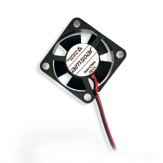 Vysoce Kvalitní Ventilátor 12V 30x30x10mm 2 vodiče - dvojité kuličkové ložisko