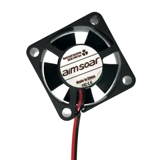Expresní Doručení Ventilátor 24V 30x30x10 mm - s dvojitým kuličkovým ložiskem - Aimsoar AM005-D
