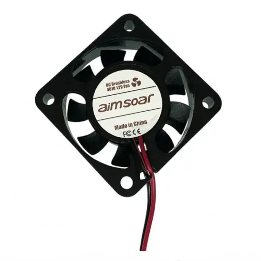 Aktuální Ventilátor 12V 40x40x10mm - Aimsoar AM006-A