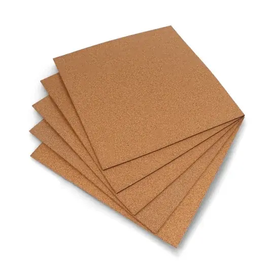 Jemnozrnný korek - 3 mm - 300x300 mm - 5 ks. Ověřený