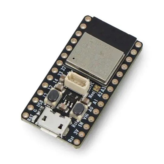 Originální ItsyBitsy ESP32 - anténa na plošný spoj - deska s mikrokontrolérem ESP32-PICO-MINI-02 - 8MB Flash + 2MB PSRAM - Adafruit 5889