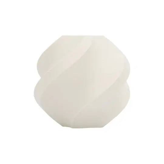 Zlevněný Náhradní PLA matný filament Bambu Lab 1,75 mm 1 kg - kostěně bílá