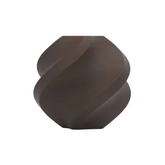 Časově Omezené Náhradní PLA matný filament Bambu Lab 1,75 mm 1 kg - tmavá čokoláda