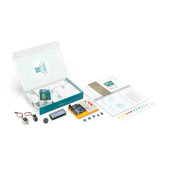 Starter Kit Arduino R4 K000007_R4 - oficiální startovací sada s WiFi deskou Arduino Uno R4 Akce
