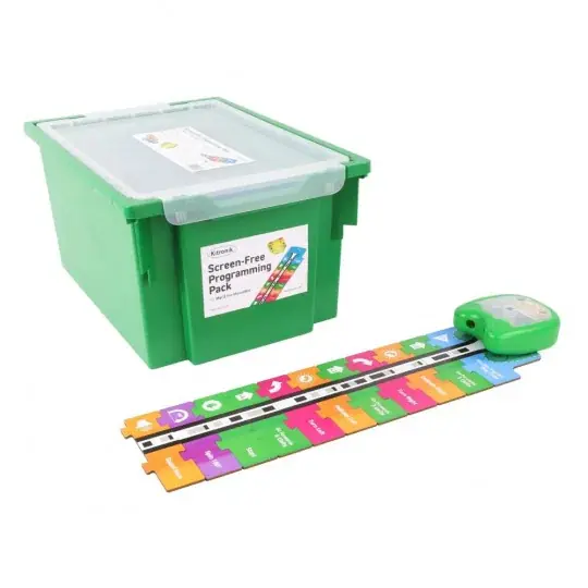 Dokud Zásoby Vydrží Lekce v krabici - Vzdělávací sada pro bezobrazovkové programování pro Mai-Z, MouseBot - Kitronik 56137