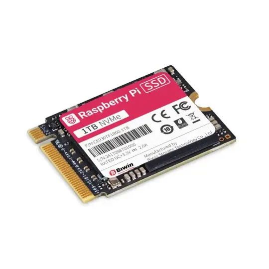 Akce SSD disk Raspberry Pi NVMe – 1 TB