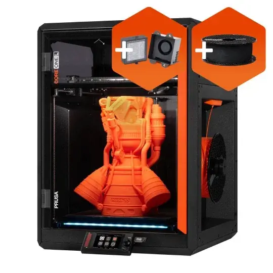 Tovární Cena Prusa CORE One L Advanced Filtration BUNDLE