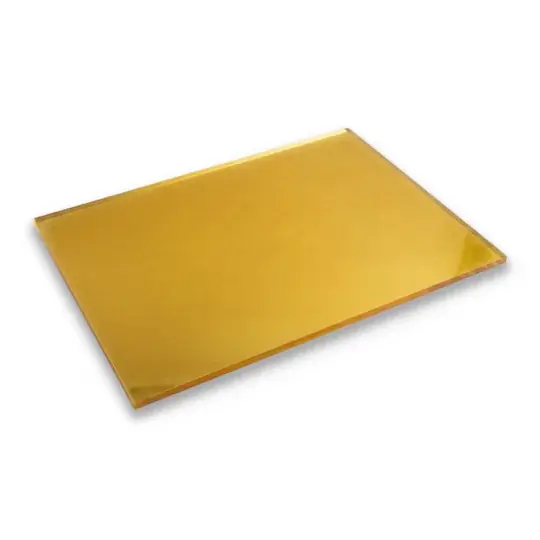 PMMA akrylátová deska - 3 mm - 400x600 mm - zlatá - 1 ks. Levný