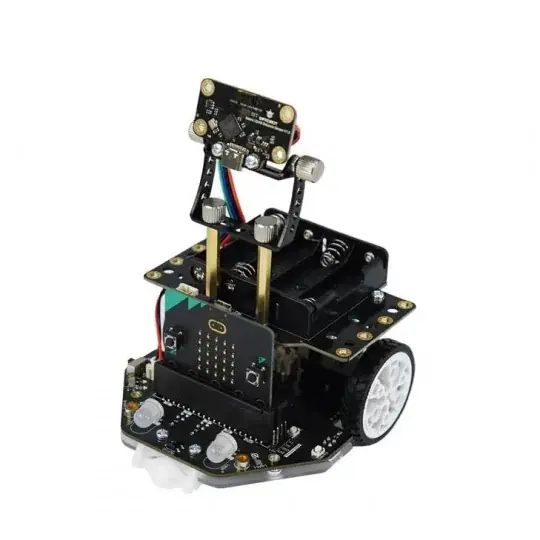 Maqueen Plus V3 - Pokročilý vzdělávací robot STEM s maticovou laserovou navigací pro micro:bit - DFRobot MBT0050-AA Sezónní Sleva