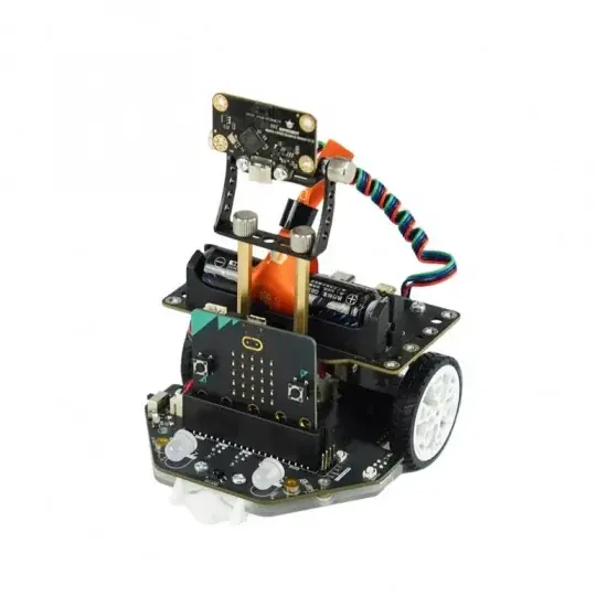 Maqueen Plus V3 - Vzdělávací robot STEM pro micro:bit s laserovým senzorem - DFRobot MBT0050-18650 Novinka