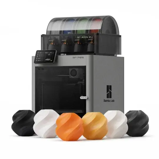 Časově Omezené Set - Bambu Lab P2S Combo 3D tiskárna + 6x PLA vlákno
