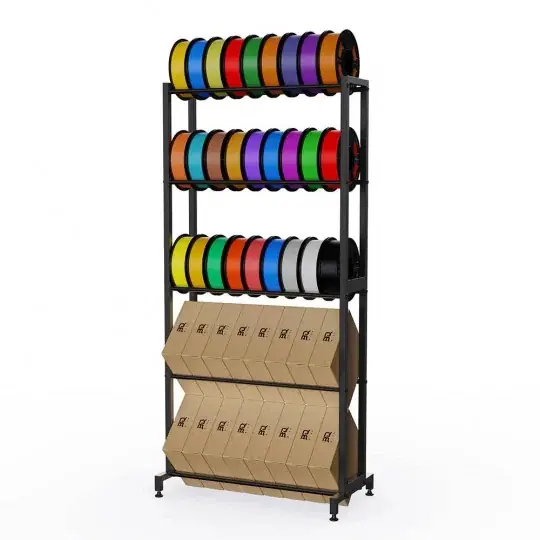 BIQU Panda Feed Rack – regál na filamenty pro 3D tisk – 5 polic – více než 40 cívek Odeslání Ihned