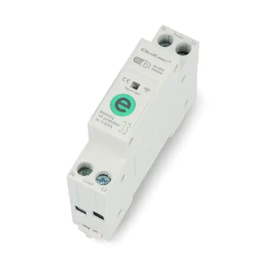 Sonoff - jednofázové relé s elektroměrem - 63A - WiFi - Qoltec 50991 Vrácení Zdarma