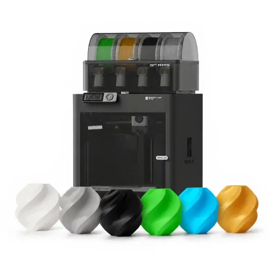 Akční Nabídka Balení - kombinovaná 3D tiskárna Bambu Lab P1S + 6x PLA filament