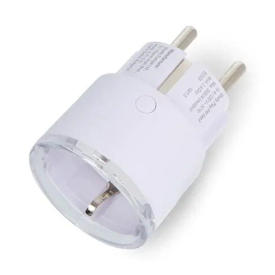 Shelly Plug PM Gen3 - Chytrá WiFi/Bluetooth zásuvka s měřičem energie - Bílá Výhodná Nabídka