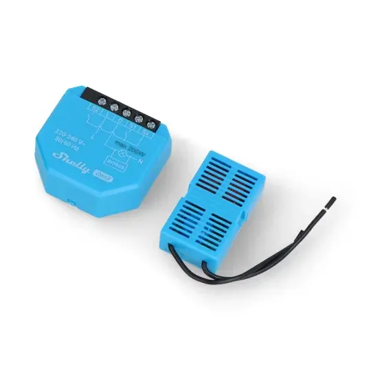 Shelly 1L Gen3 - 1kanálové relé 230 VAC bez N - WiFi/Bluetooth Jen Po Omezenou Doba