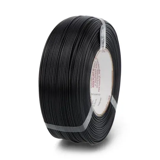 Akce Náhradní struna Rosa3D PETG Standard HS 1,75 mm 1 kg - černá