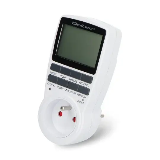 Ihned K Objednání Digitální časovač PC0628 3680W 16A - Qoltec 50628