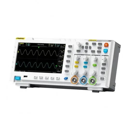 Omezená Nabídka FNIRSI 1014D - 2kanálový digitální osciloskop 100 MHz 1 GSA/s s DDS generátorem