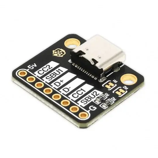 Modul s USB Type-C zásuvkou - konektor pro nepájivé pole - PiHut 106575 Nejlepší Cena