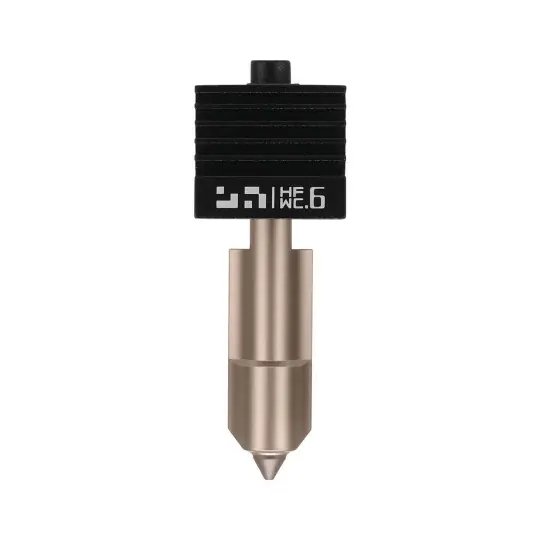Novinka Vysoce průtokový hotend s tryskou z karbidu wolframu pro tiskárny Bambu Lab řady H2, P2S, X2D - 0,6 mm