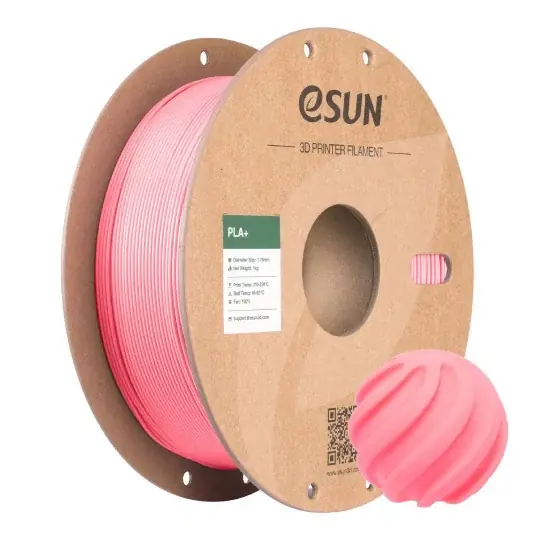Finální Výprodej eSUN PLA+ filament 1,75 mm 1 kg - růžový