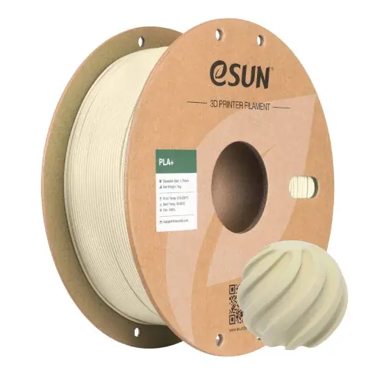 eSUN PLA+ filament 1,75 mm 1 kg - kostěně bílá Časově Omezené