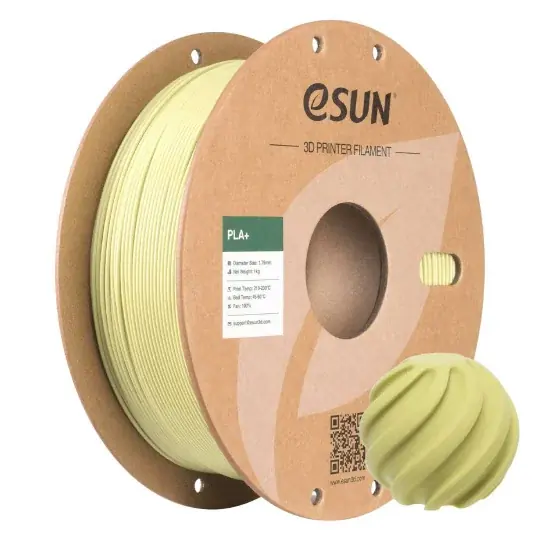 eSUN PLA+ filament 1,75 mm 1 kg - hořčicově zelená Super Cena