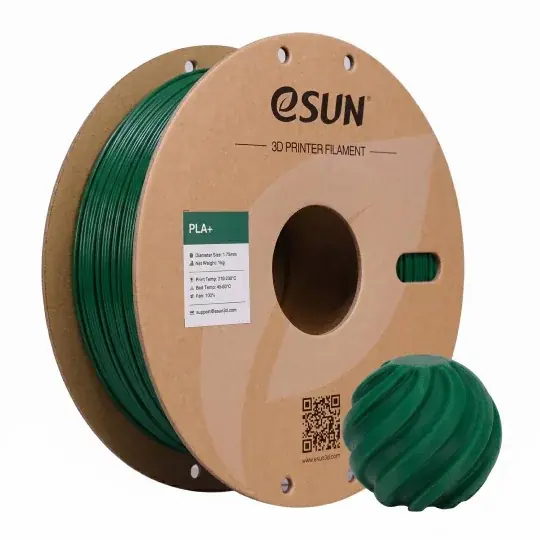 eSUN PLA+ vlákno 1,75mm 1kg - Zelená Nízká Cena
