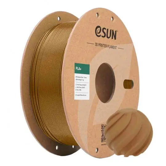 Pouze Dnes eSUN PLA+ filament 1,75 mm 1 kg - světle hnědý