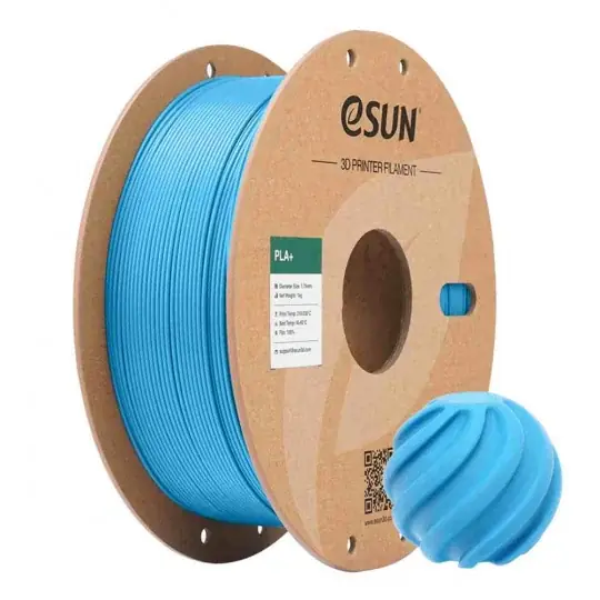 Levný eSUN PLA+ filament 1,75 mm 1 kg - vesmírně modrá