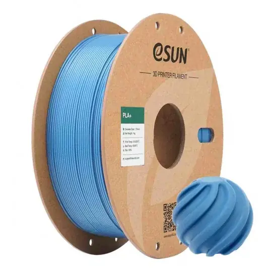 Sleva eSUN PLA+ filament 1,75 mm 1 kg - Haze Blue