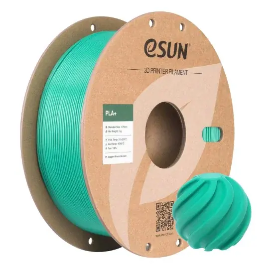 eSUN PLA+ vlákno 1,75mm 1kg - Jade Green Nejprodávanější