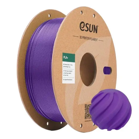 Rychlé Dodání eSUN PLA+ filament 1,75 mm 1 kg - fialový
