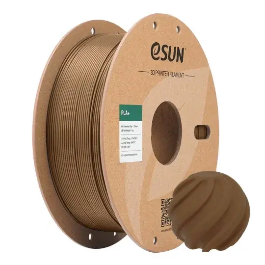 Pouze Dnes eSUN PLA+ filament 1,75 mm 1 kg - Hnědý