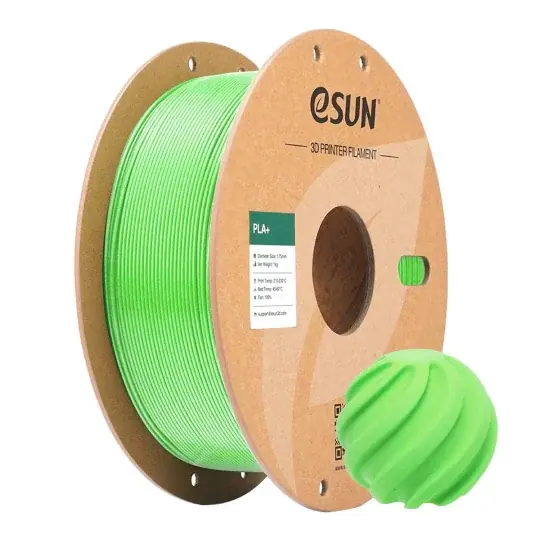 eSUN PLA+ filament 1,75 mm 1 kg - RGB zelená Akce