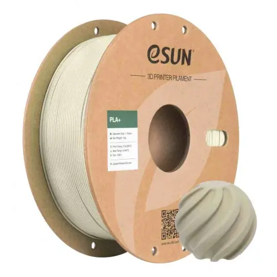 Dokud Zásoby Vydrží eSUN PLA+ filament 1,75 mm 1 kg - světle khaki