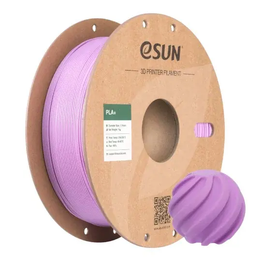 Autentický eSUN PLA+ vlákno 1,75mm 1kg - Lila