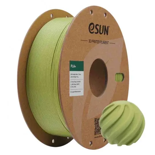 Jen Po Omezenou Doba eSUN PLA+ filament 1,75 mm 1 kg - Matcha Green