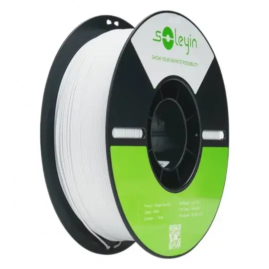 Novinka Filament Creality Soleyin Ultra PLA 1,75 mm 1 kg - matná bílá