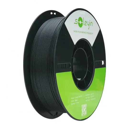 Filament Creality Soleyin Ultra PLA 1,75 mm 1 kg - matná černá Tovární Cena
