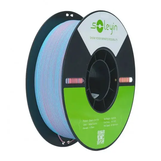 Sleva Filament Creality Soleyin Ultra PLA 1,75 mm 1 kg - matný fluorescenční