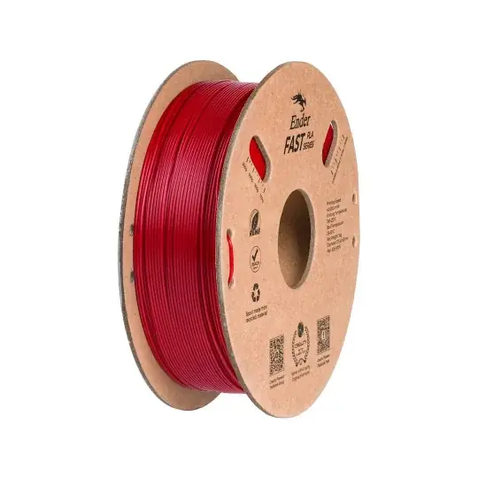 Novinka Creality Ender Fast PLA filament 1,75 mm 1 kg - Červený