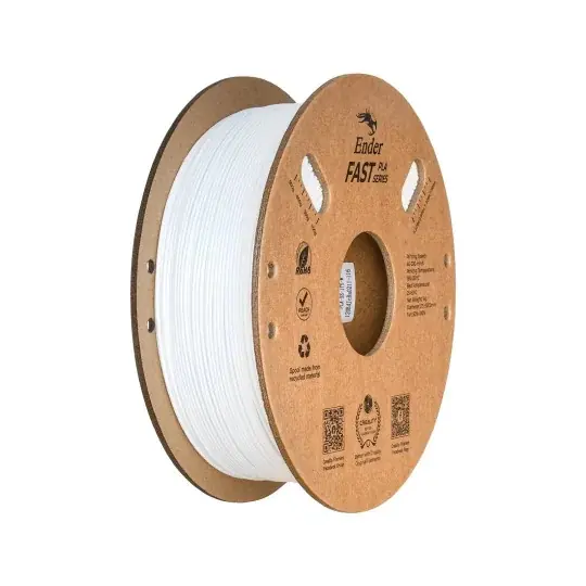 Tovární Cena Creality Ender Fast PLA filament 1,75 mm 1 kg - bílý