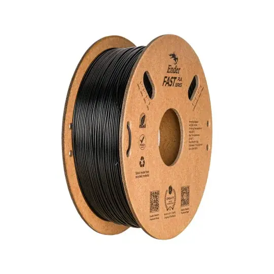 Nejprodávanější Creality Ender Fast PLA filament 1,75 mm 1 kg - černý