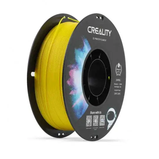 Rychlé Dodání Creality CR-PETG filament 1,75 mm 1 kg - Žlutý